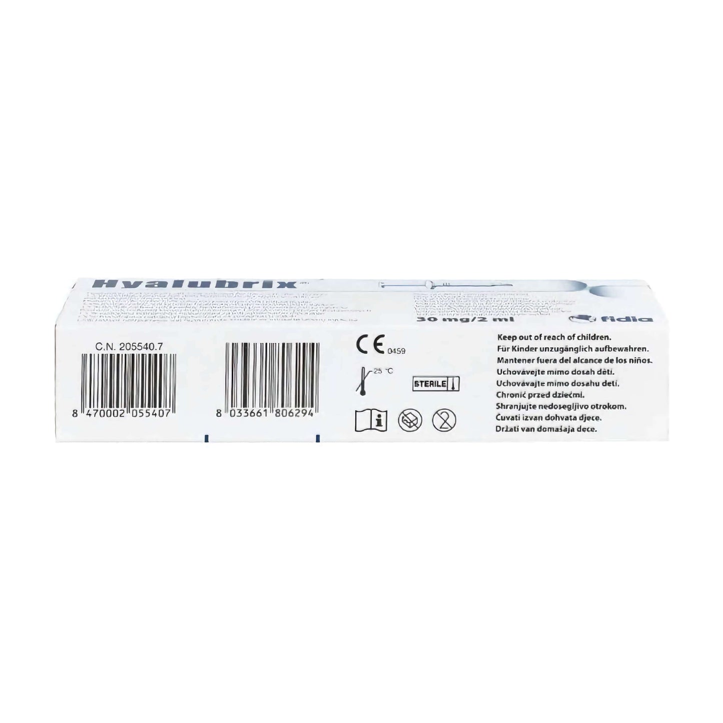 Hyalubrix 30mg/2ml Hyaluronsäure Gelenkspritzen von Fidia Pharma, hochkonzentrierte Hyaluronsäure für Gelenkbehandlung