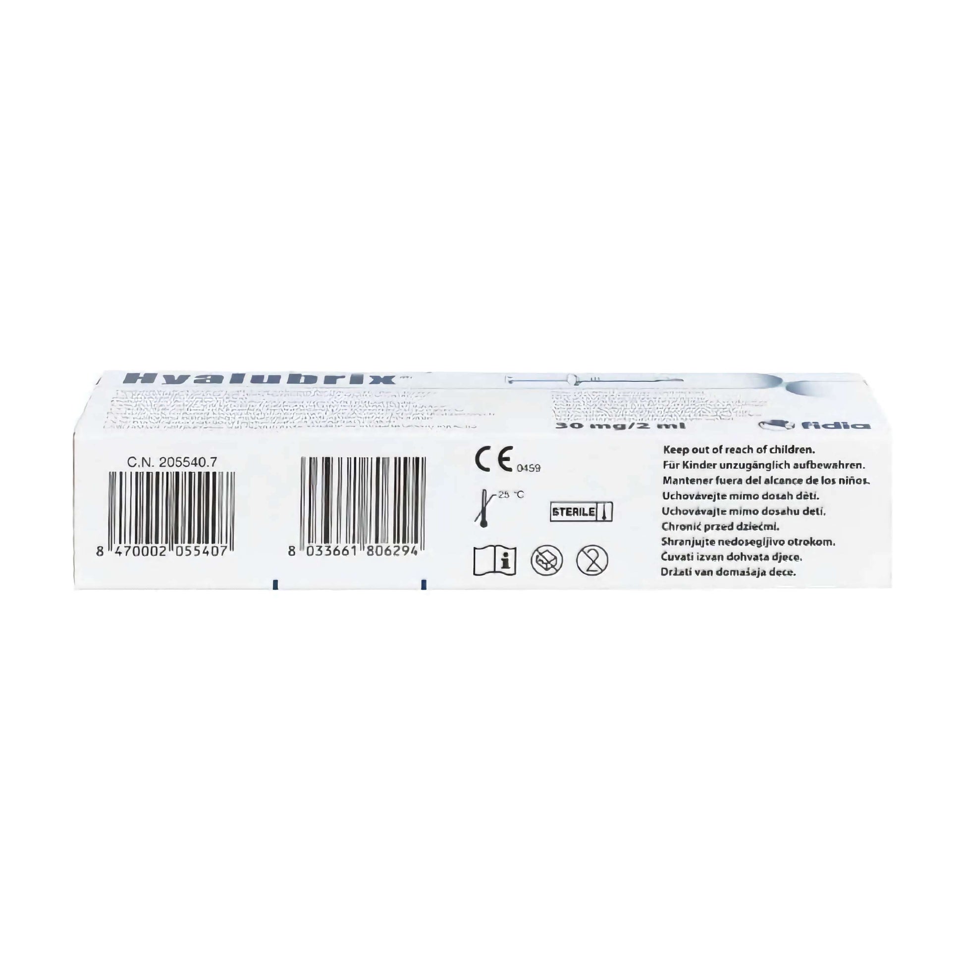 Hyalubrix 30mg/2ml Hyaluronsäure Gelenkspritzen von Fidia Pharma, hochkonzentrierte Hyaluronsäure für Gelenkbehandlung
