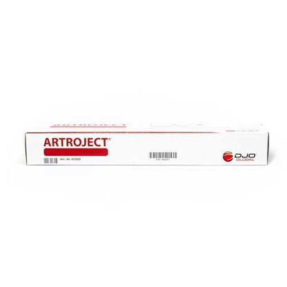 Gelenkspritze ARTROJECT mit 50mg Hyaluronsäure in 10ml für Arthrose, von ORMED GmbH, injiziert in das Gelenk