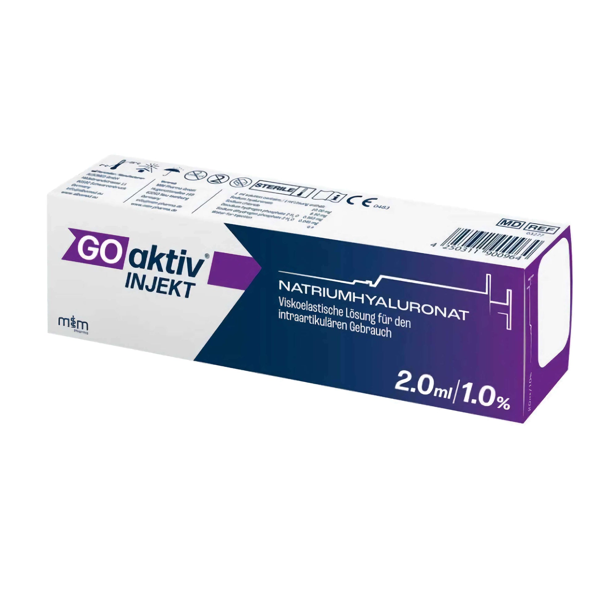 Sterile GOaktiv Injekt 2ml Hyaluronsäure Gelenkspritze für Arthrose, intraartikulare Injektion von Viatris Healthcare GmbH