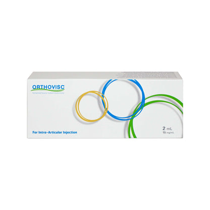 Orthovisc 30mg 2ml Hyaluronsäure-Injektion in Spritze für Gelenke bei Arthrose, von Plasmaconcept AG