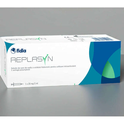 Injekt 2ml Hyaluronsäure Gelenkspritze von Fidia Pharma für Arthrose, intraartikuläre Behandlung, Gelenkinjektion mit Replasyn